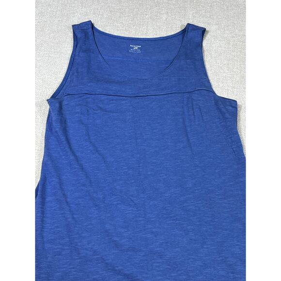 Horny Toad Women’s Medium Blue Knit Sleeveless Sports Casual Tank Sundress Eco - Picture 7 of 7